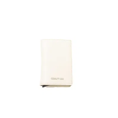 Cerruti 1881 Calfskin Men Men's Wallet In Neutral