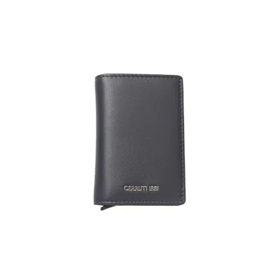 Cerruti 1881 Calfskin Men Men's Wallet In Blue