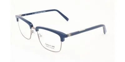 Cerruti 1881 Cerruti Ce6169 03 Occhiali Da Vista Blu Per Uomo (solo Montatura) In Transparent