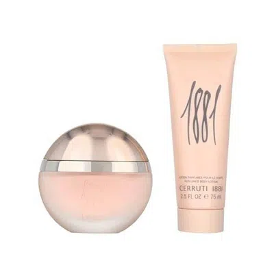 Cerruti 1881 Cerruti Ladies 1881 Femme Gift Set Fragrances 5050456007394 In Pink