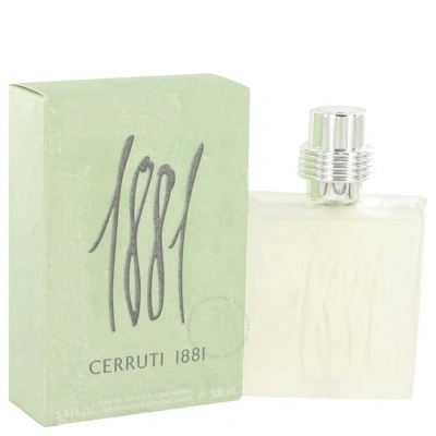 Cerruti 1881 Cerruti Men's 1881 Edt 3.4 oz (tester) Fragrances 5050456522842 In N/a