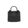 Cerruti 1881 Blue Calf Leather Handbag In Blue