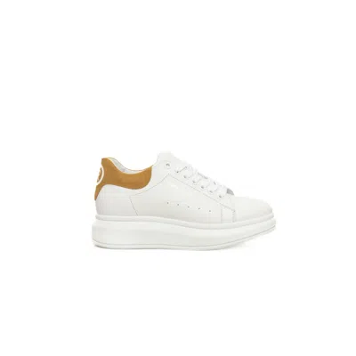 Cerruti 1881 White Cow Leather Sneaker