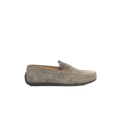 Cerruti 1881 Cowhide Men's Men's Loafer In Gray