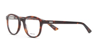 Cerruti 1881 Cr 60064 C2 Occhiali Da Vista Tartarugatishell Per Uomo (solo Montatura) In Brown