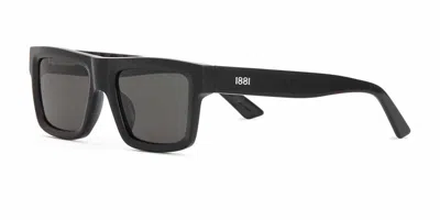 Cerruti 1881 Cr 80062 C1 Occhiali Da Sole Neri Per Uomo In Black