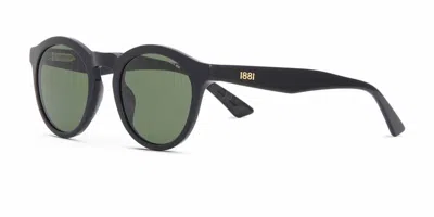 Cerruti 1881 Cr 80071 C1 Occhiali Da Sole Neri Per Uomo In Black