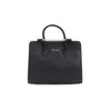 Cerruti 1881 Blue Calf Leather Handbag In Blue