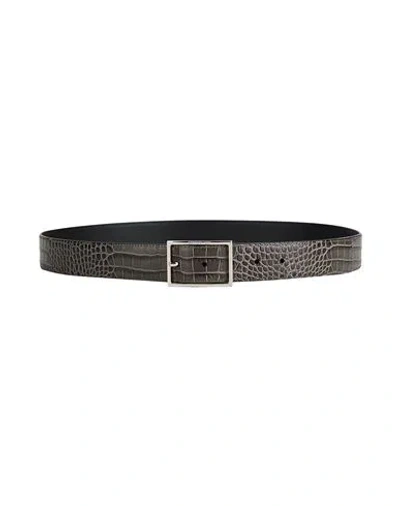 Cerruti 1881 Man Belt Lead Size 39.5 Calfskin