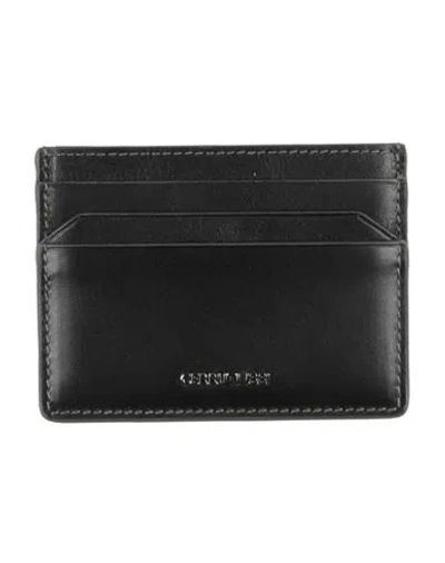 Cerruti 1881 Man Cardholder Black Size - Cow Leather