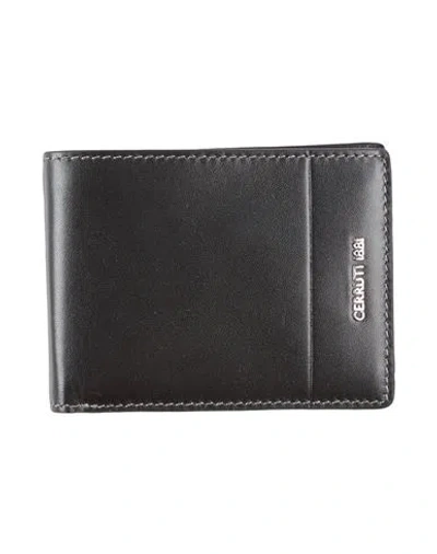 Cerruti 1881 Man Cardholder Black Size - Cow Leather