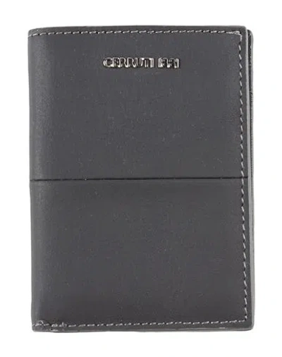 Cerruti 1881 Man Cardholder Black Size - Cow Leather