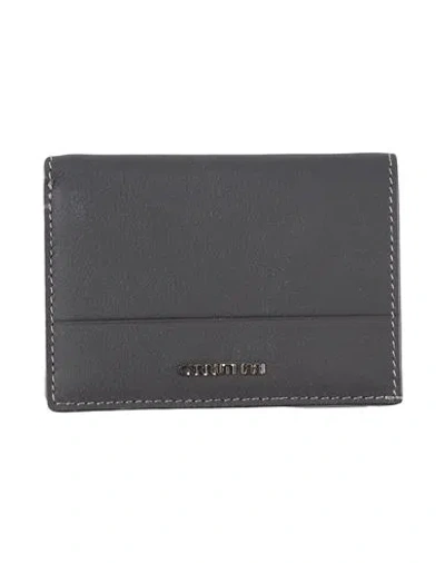 Cerruti 1881 Man Cardholder Black Size - Cow Leather