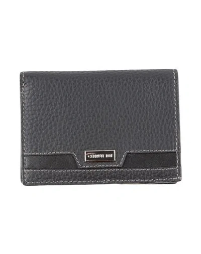 Cerruti 1881 Man Cardholder Black Size - Cow Leather