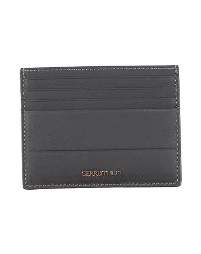 Cerruti 1881 Man Cardholder Black Size - Cow Leather