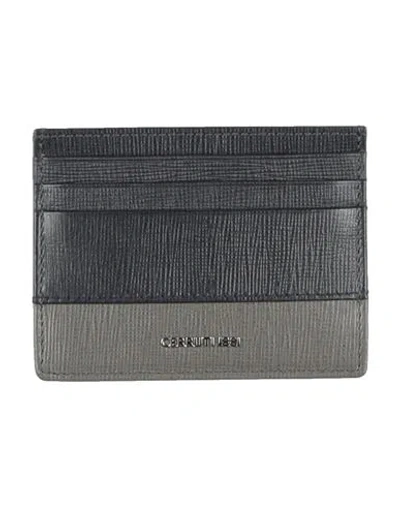 Cerruti 1881 Man Cardholder Midnight Blue Size - Calfskin