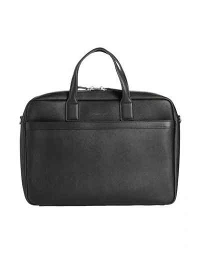 Cerruti 1881 Man Handbag Black Size - Calfskin