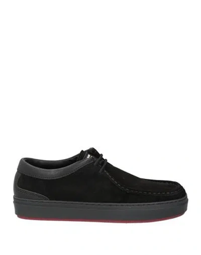 Cerruti 1881 Man Lace-up Shoes Black Size 8 Leather