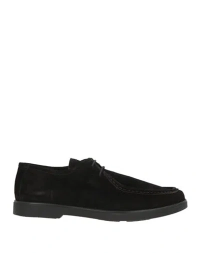 Cerruti 1881 Man Lace-up Shoes Black Size 9 Cow Leather