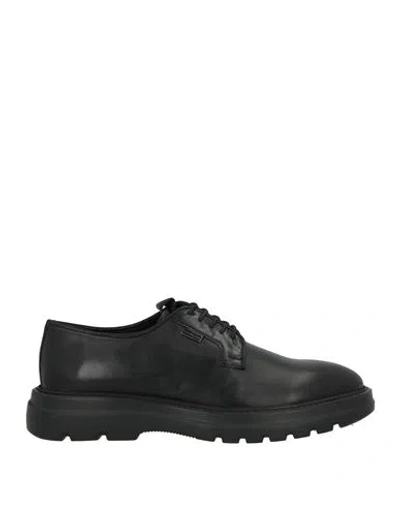 Cerruti 1881 Man Lace-up Shoes Black Size 9 Leather