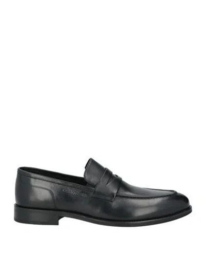 Cerruti 1881 Man Loafers Black Size 11 Cow Leather
