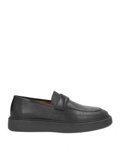 Cerruti 1881 Man Loafers Black Size 9 Cow Leather