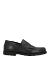 Cerruti 1881 Man Loafers Black Size 9 Leather In Black