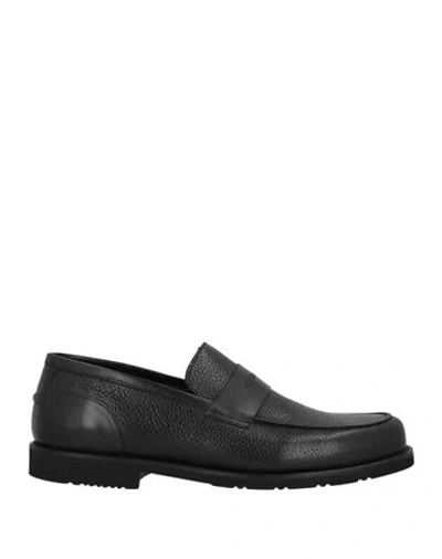 Cerruti 1881 Man Loafers Black Size 9 Leather