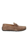 Cerruti 1881 Man Loafers Brown Size 9 Cow Leather In Brown