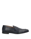 Cerruti 1881 Man Loafers Midnight Blue Size 9 Calfskin