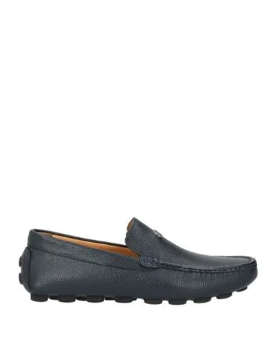 Cerruti 1881 Man Loafers Midnight Blue Size 9 Cow Leather