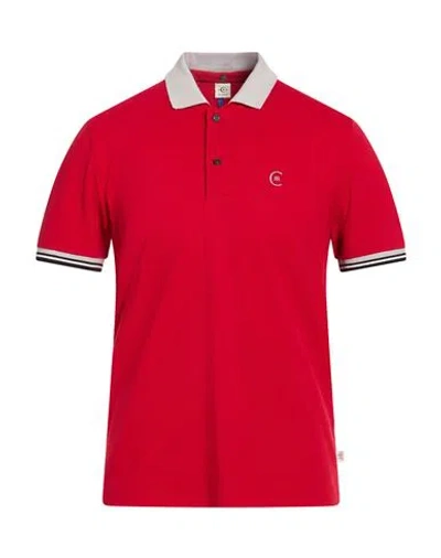 Cerruti 1881 Man Polo Shirt Red Size L Cotton