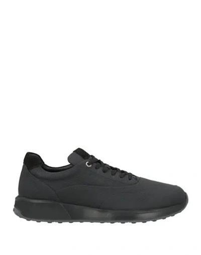 Cerruti 1881 Man Sneakers Black Size 9 Cow Leather