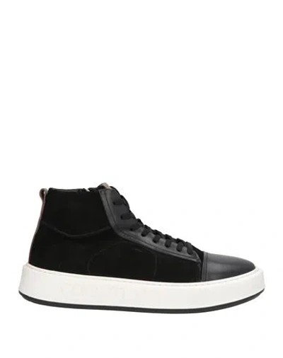 Cerruti 1881 Man Sneakers Black Size 9 Leather