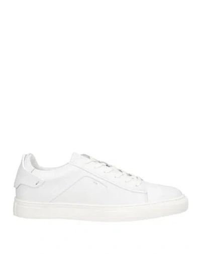 Cerruti 1881 Man Sneakers White Size 9 Cow Leather