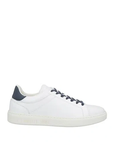 Cerruti 1881 Man Sneakers White Size 9 Cow Leather