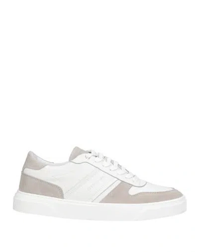 Cerruti 1881 Man Sneakers White Size 9 Cow Leather