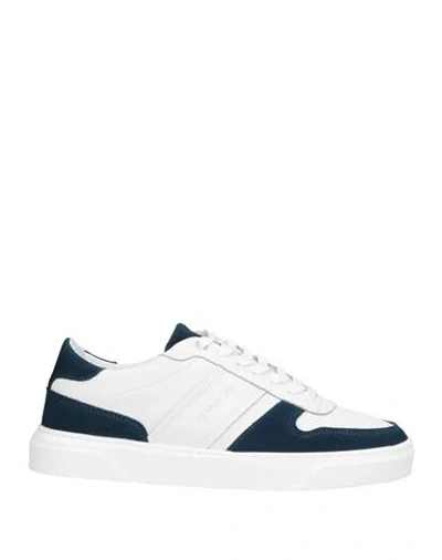 Cerruti 1881 Man Sneakers White Size 9 Cow Leather