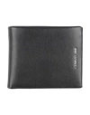 Cerruti 1881 Man Wallet Black Size - Calfskin In Black