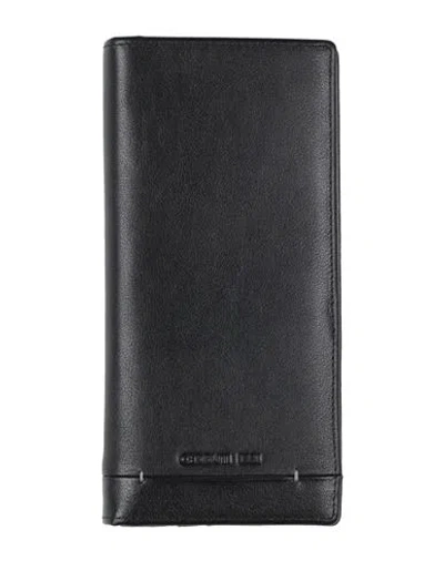 Cerruti 1881 Man Wallet Black Size - Calfskin