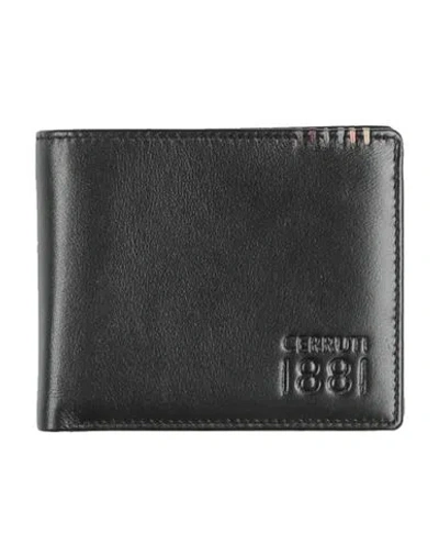 Cerruti 1881 Man Wallet Black Size - Calfskin