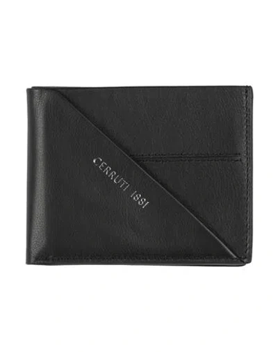 Cerruti 1881 Man Wallet Black Size - Calfskin