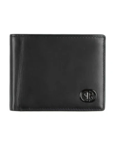 Cerruti 1881 Man Wallet Black Size - Cow Leather