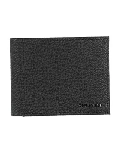 Cerruti 1881 Man Wallet Black Size - Cow Leather