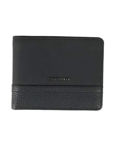 Cerruti 1881 Man Wallet Black Size - Cow Leather