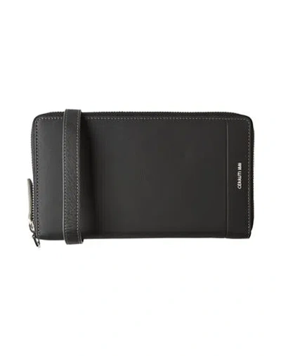 Cerruti 1881 Man Wallet Black Size - Cow Leather