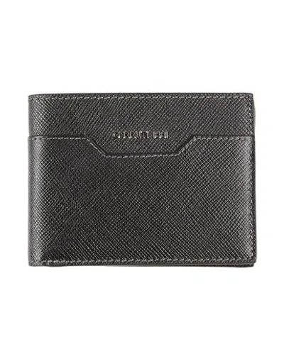 Cerruti 1881 Man Wallet Black Size - Cow Leather