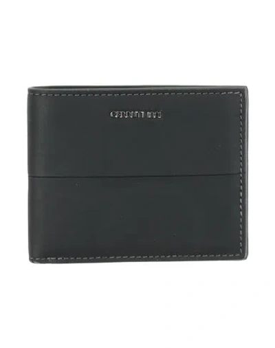 Cerruti 1881 Man Wallet Black Size - Cow Leather In White