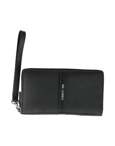 Cerruti 1881 Man Wallet Black Size - Goat Skin