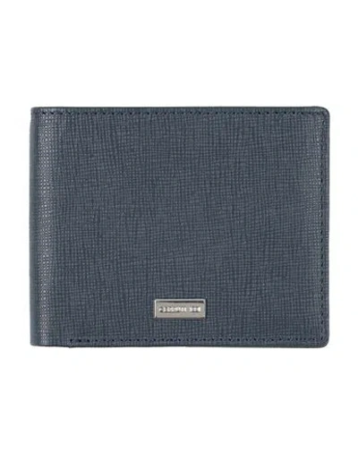 Cerruti 1881 Man Wallet Midnight Blue Size - Cow Leather